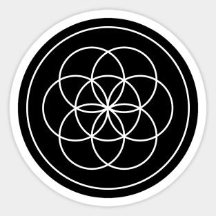 Psychedelic Sacred Geometry Sticker